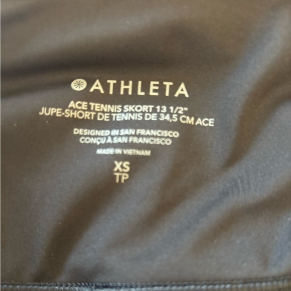 Athleta Ace Tennis Skort 13.5" Size XS - Picture 7 of 9